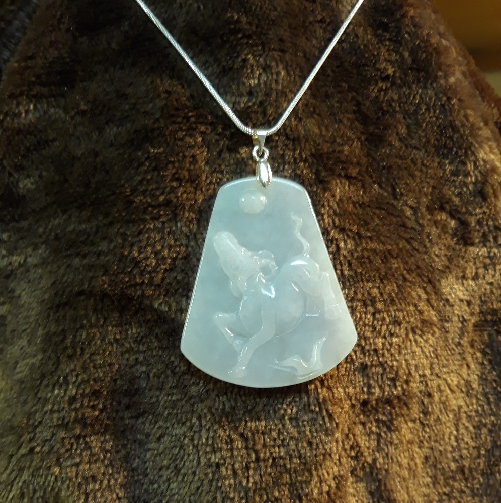 Antique chinese Jadeite necklace